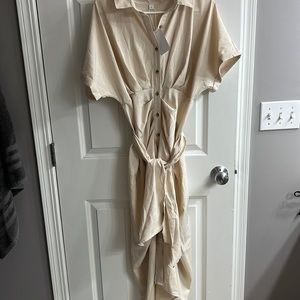 Off White/Light Beige summer/spring dress